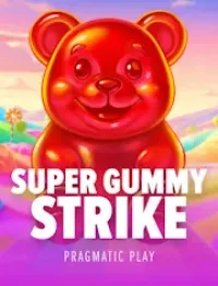 super gummy strike slot logo