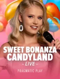 sweet bonanza candyland slot logo