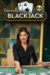 emerald blackjack 3 slot logo
